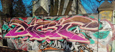 Graffiti Wall - Photo by Naskinach - konin, dicit, tvpc