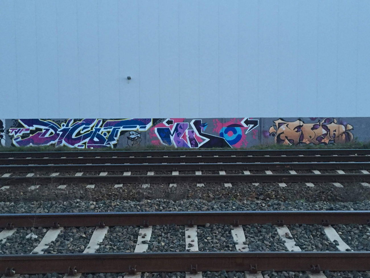 Graffiti Wall - Photo by Naskinach - dicit, miska, sper