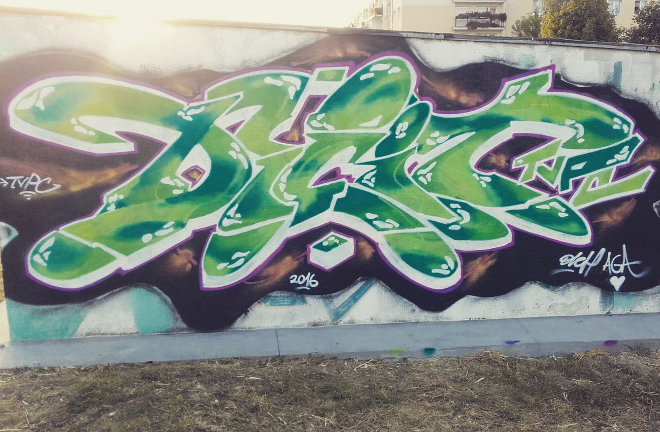 Graffiti Wall - Photo by Naskinach - dicit, tvpc, 2016