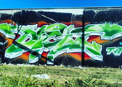 Graffiti Wall - Photo by Naskinach - lębork, dicit, tvp