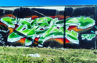 Graffiti Wall - Photo by Naskinach - lębork, dicit, tvp