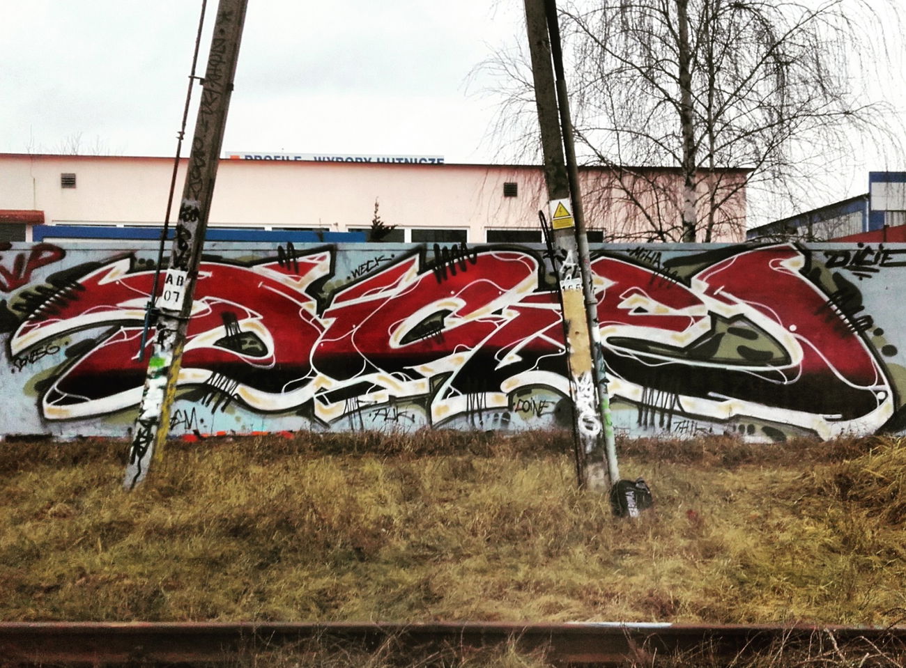 Graffiti Wall in Ustal miejsce - Photo by Naskinach - dicie, dicit, bydgoszcz