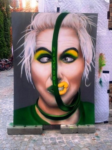 Graffiti Street Art - Photo by Naskool - Naskool (2013)