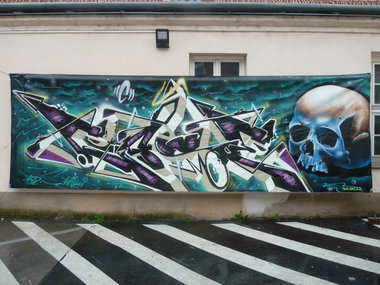 Graffiti Wall - Photo by Naskool - Naskool (2014)