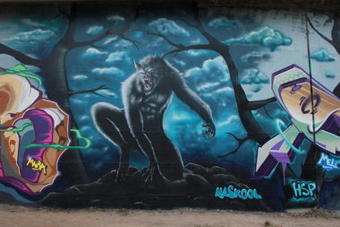 Graffiti Wall - Photo by Naskool - Naskool (2014)