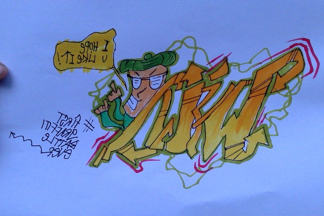 Graffiti Wall - Photo by Navid