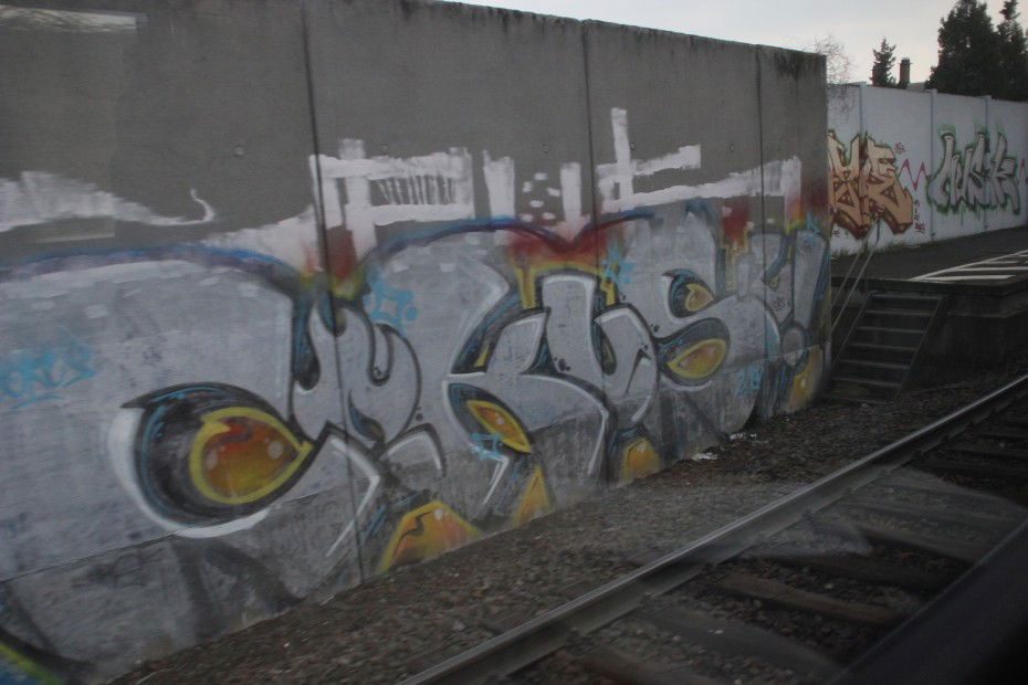 Graffiti Wall in Mannheim - Photo by Naviz - COKUS, CKS, MANNHEIM