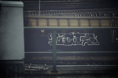 Graffiti Train in Mannheim - Photo by Naviz - NETS, FREIGHT, TRAIN