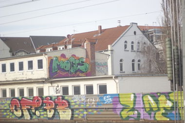 Graffiti Wall in Hannover - Photo by Naviz - MOSES, OF, BB