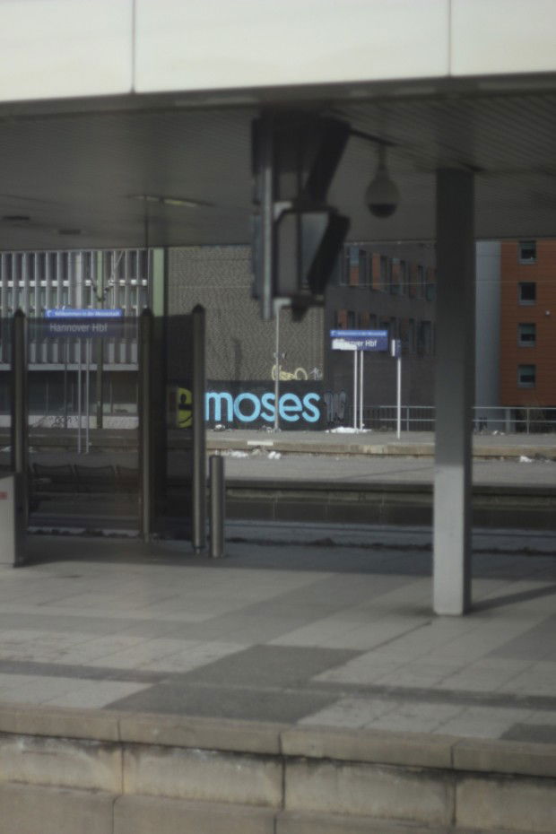 Graffiti Wall in Hannover - Photo by Naviz - MOSES, HANNOVER, TRAINLINE