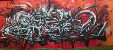 Graffiti Wall - Photo by Nazca
