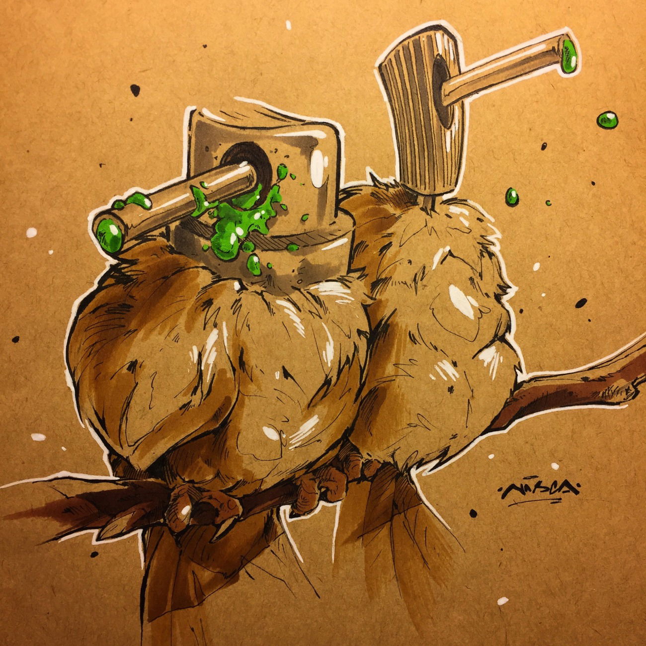 Graffiti Sketch - Photo by Nazca (2016)