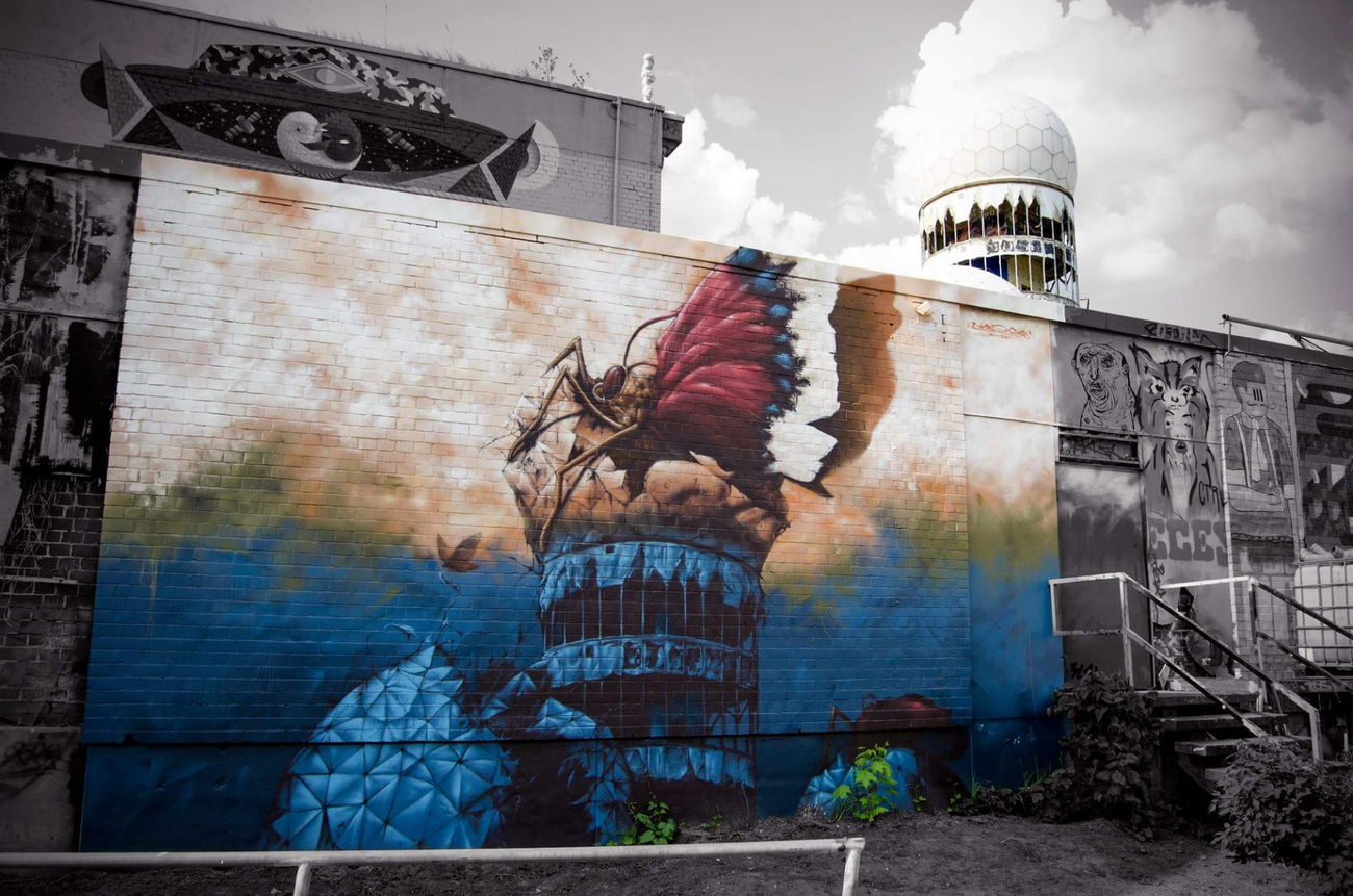 Graffiti Wall - Photo by Nazca