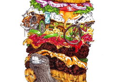 Graffiti Sketch - Photo by Nazca (2016)