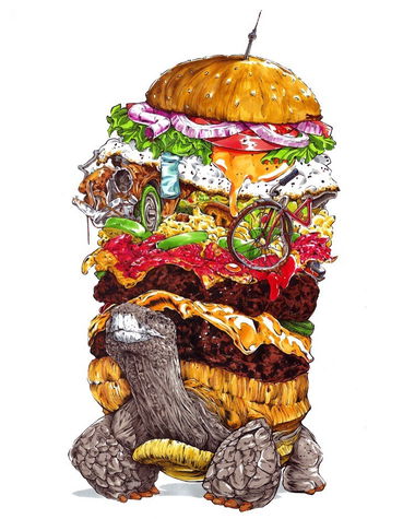 Graffiti Sketch - Photo by Nazca (2016)