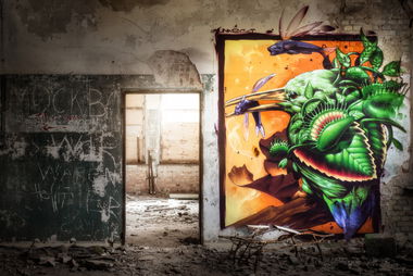 Graffiti Wall - Photo by Nazca