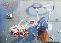 Graffiti Wall - Photo by Nazca