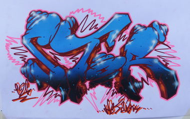 Graffiti Sketch in Homburg - Photo by NeToXiK126 - SToR, NeToXiK, 126 (2014)
