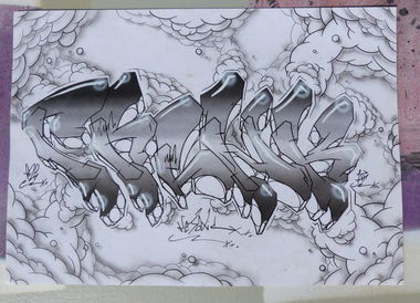 Graffiti Sketch - Photo by NeToXiK126 - crenk, battle, netox (2014)