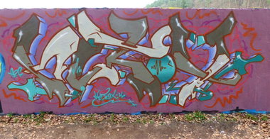 Graffiti Wall - Photo by NeToXiK126 - netox, hf, 126 (2014)