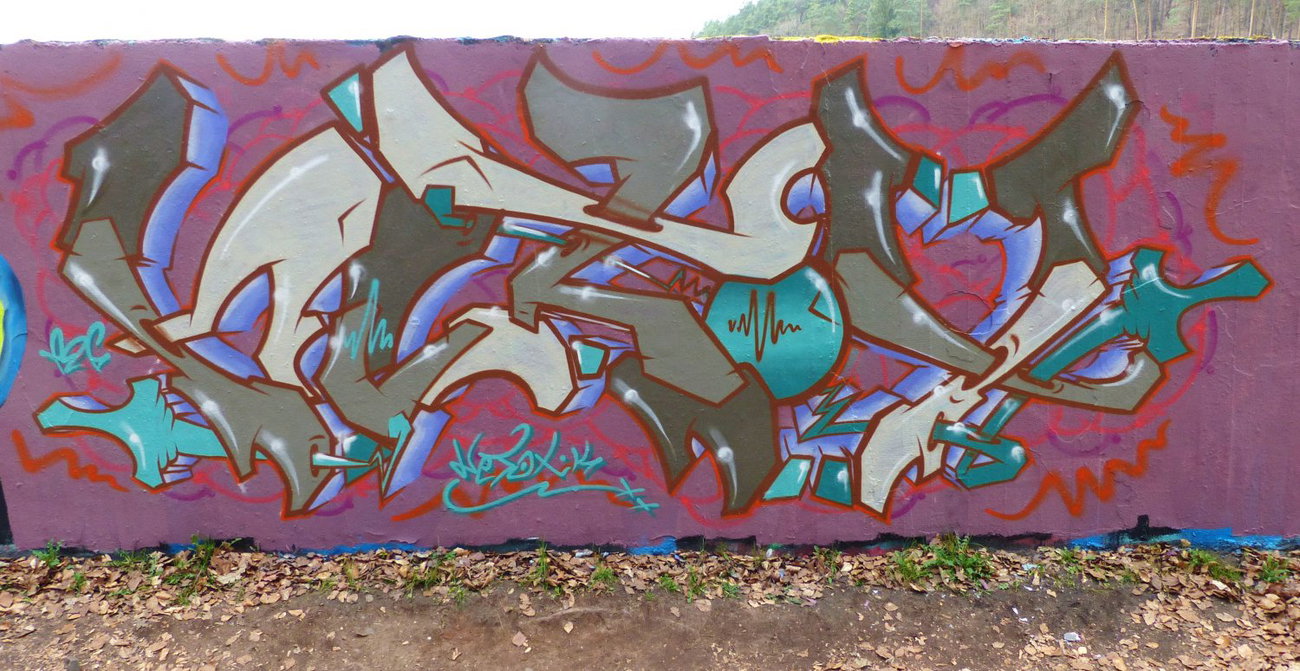 Graffiti Wall - Photo by NeToXiK126 - netox, hf, 126 (2014)
