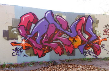 Graffiti Wall in Homburg - Photo by NeToXiK126 - netox.126.hf (2014)
