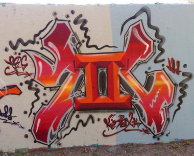 Graffiti Wall in Homburg - Photo by NeToXiK126 - 126, netoxik (2014)