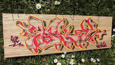 Graffiti Sketch in Homburg - Photo by NeToXiK126 - asky, netoxik, 126 (2014)