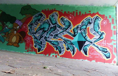 Graffiti Wall in Homburg - Photo by NeToXiK126 - netox (2014)