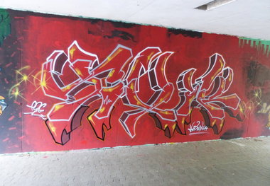 Graffiti Wall in Homburg - Photo by NeToXiK126 - toxik, netox, 126 (2014)