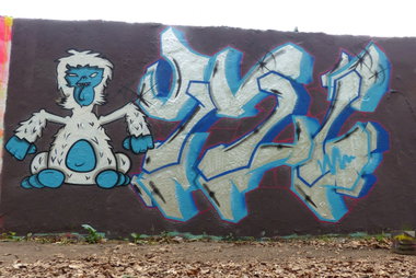 Graffiti Wall in Homburg - Photo by NeToXiK126 - 126, netoxik (2014)