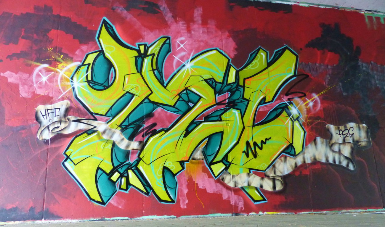 Graffiti Wall in Homburg - Photo by NeToXiK126 - 126er, netoxik, toxik (2014)