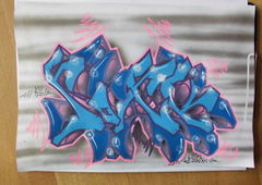 Graffiti Sketch in Homburg - Photo by NeToXiK126 - soick, netoxic, 126 (2014)