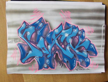 Graffiti Sketch in Homburg - Photo by NeToXiK126 - soick, netoxic, 126 (2014)