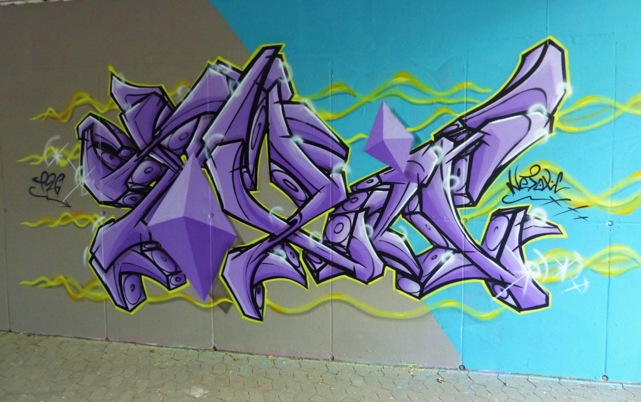Graffiti Wall - Photo by NeToXiK126 - Toxic, 126, hf (2014)
