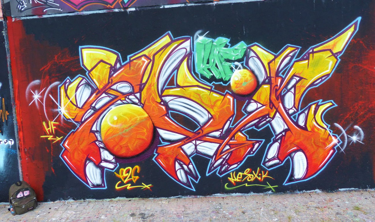 Graffiti Wall - Photo by NeToXiK126 - toxic, 126, hf (2014)