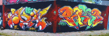 Graffiti Wall - Photo by NeToXiK126 - toxic, eras, hfc (2014)