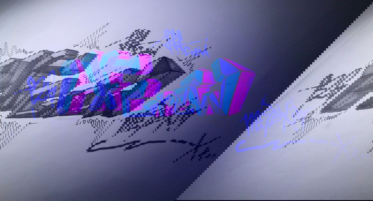 Graffiti Sketch - Photo by NeToXiK126 - hf, hfcrew, 126 (2014)