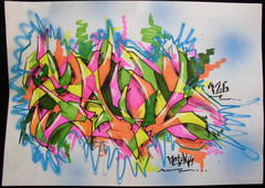Graffiti Sketch - Photo by NeToXiK126 - saul, netoxik, 126 (2014)