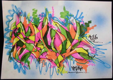 Graffiti Sketch - Photo by NeToXiK126 - saul, netoxik, 126 (2014)