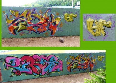 Graffiti Wall - Photo by NeToXiK126 - toxik, hf, eras (2014)