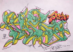 Graffiti Wall - Photo by NeToXiK126 - naste, netoxik, 126 (2014)