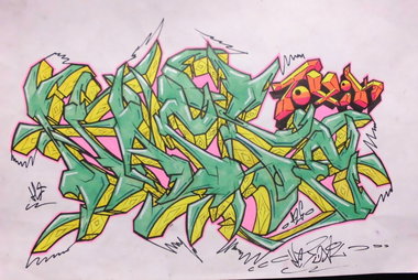 Graffiti Wall - Photo by NeToXiK126 - naste, netoxik, 126 (2014)
