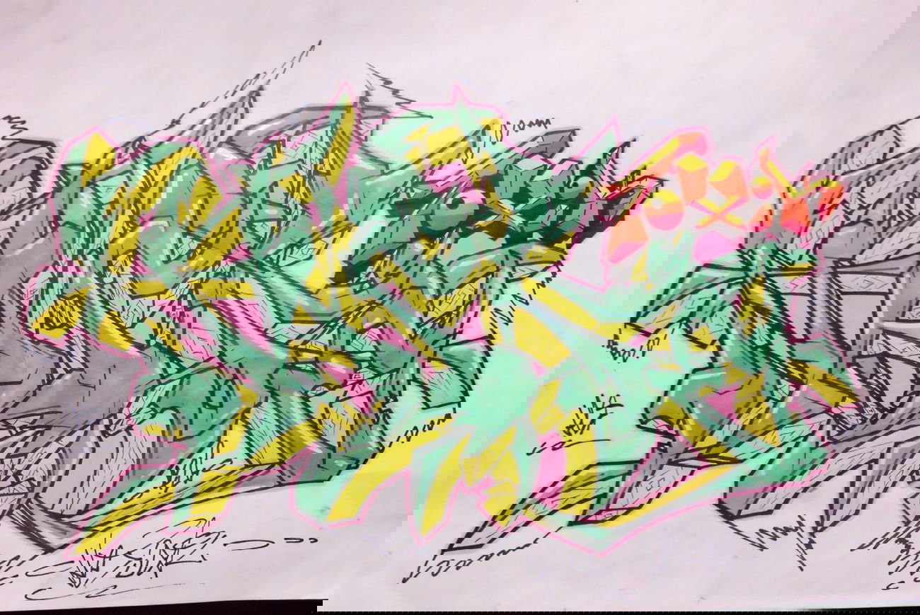 Graffiti Wall - Photo by NeToXiK126 - naste, netoxik, 126 (2014)