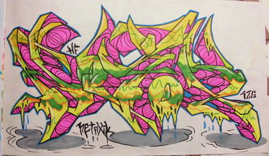 Graffiti Wall - Photo by NeToXiK126 - netox, 126, hfc (2014)