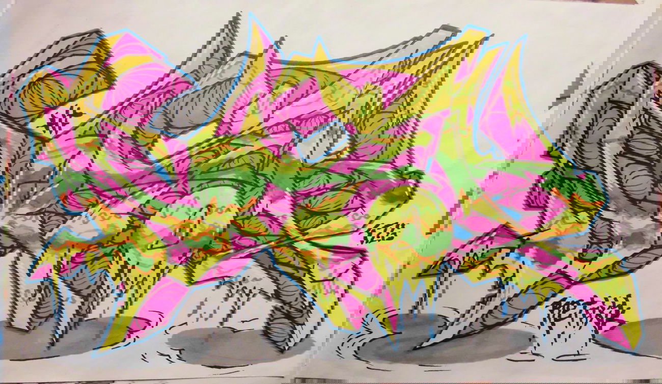 Graffiti Wall - Photo by NeToXiK126 - netox, 126, hfc (2014)