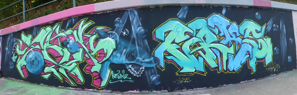 Graffiti Wall - Photo by NeToXiK126 - toxik, eras, 126 (2014)