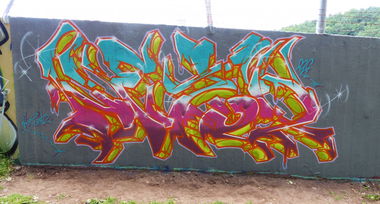 Graffiti Wall - Photo by NeToXiK126 - netox, 126, hf (2014)