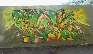 Graffiti Wall - Photo by NeToXiK126 - eraz, 126, hf (2014)