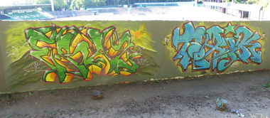 Graffiti Wall - Photo by NeToXiK126 - eraz, toxik, netoxik (2014)